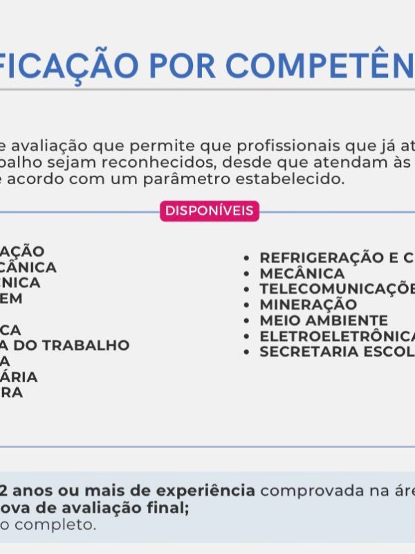 Certificação de competência